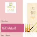 Kemisk peeling kurs med Yellow Rose AHA 23% & 30%