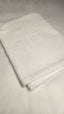 Bdr Towel white, woven-in logo, 70x20 cm