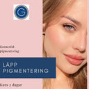 Kosmetisk tatuering kurs - Läppar 1+1 dag inkl start kit