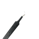 Rund böjd Volym pincett ( svart )