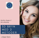 3D bryn kombokurs - Micropigmentering + Microblading metod kurs inkl start kit